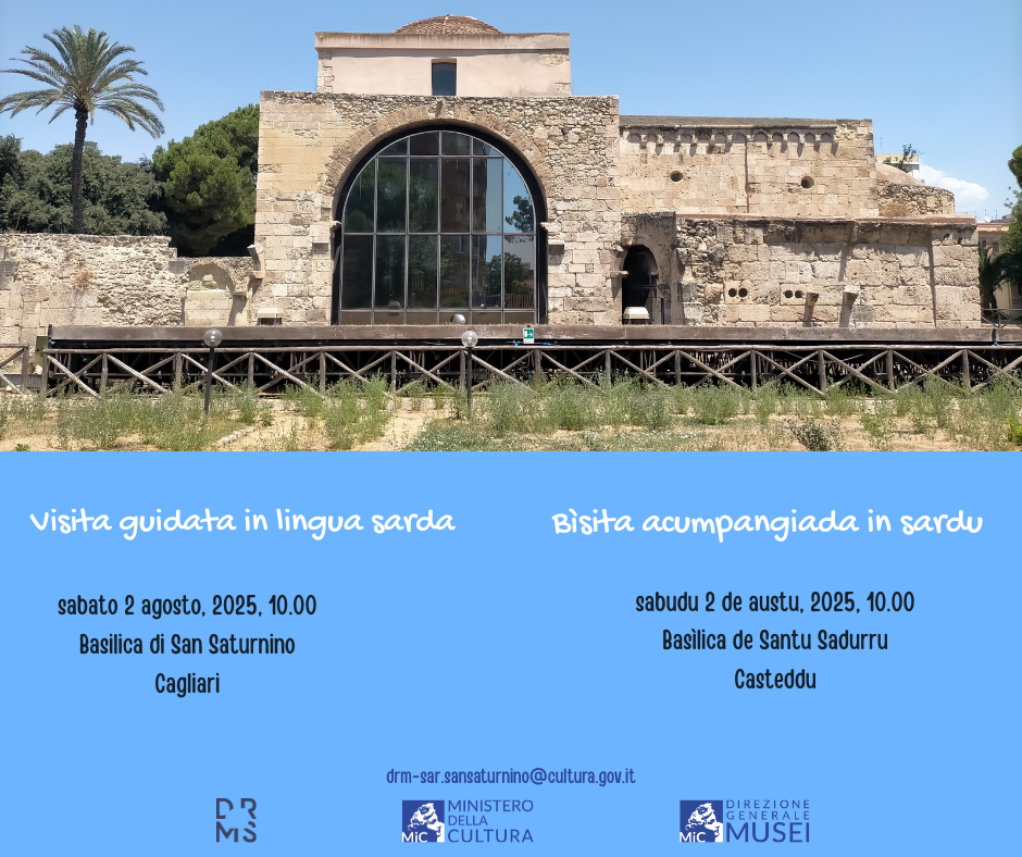 Visita guidata in lingua sarda-Bìsita acumpangiada in sardu